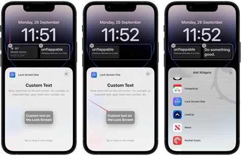 how to show text messages on lock screen