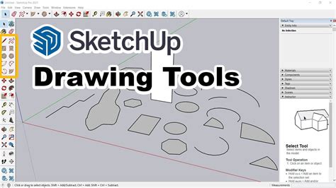 How To Show Tools In Sketchup