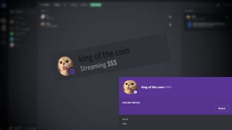 how to show twitch on discord status