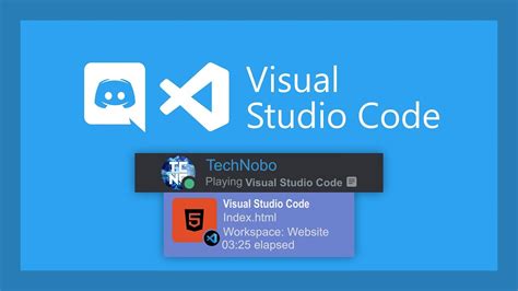 how to show visual studio code on discord