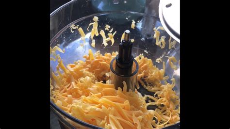 How To Shred Cheese Using A Food Processor