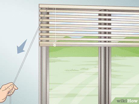 how to shut blinds without string