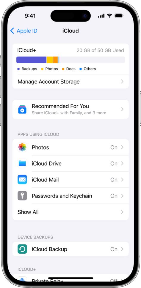how to sign into icloud in settings