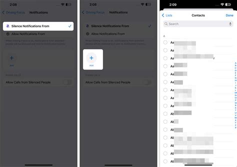 how to silence notifications from a specific contact