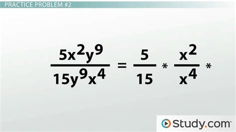how to simplify fractions with exponents