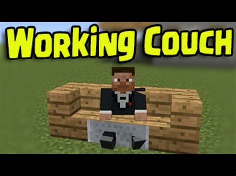 How To Sit On A Couch In Minecraft