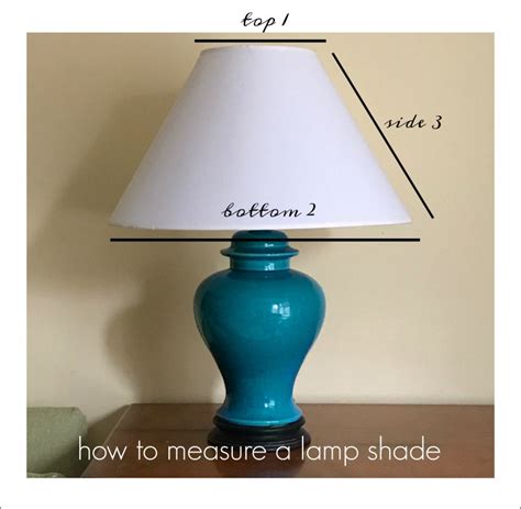 How To Size A Lamp Shade To A Lamp