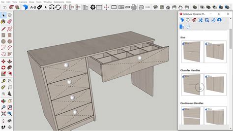 Best How To Sketch A Drawer Cabinet In Sketchup With Pencil