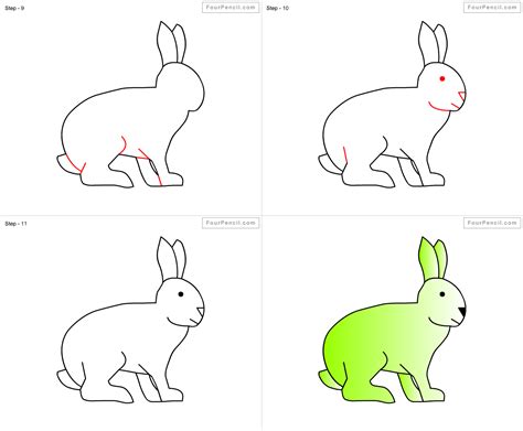 Lines from the Art Room How to Draw a Rabbit