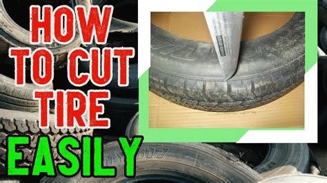 how to slash a tyre