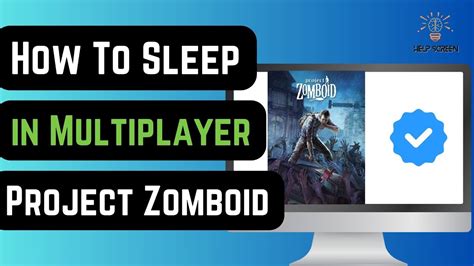 how to sleep in project zomboid multiplayer