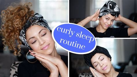  79 Ideas How To Sleep With Curly Hair Scarf Trend This Years
