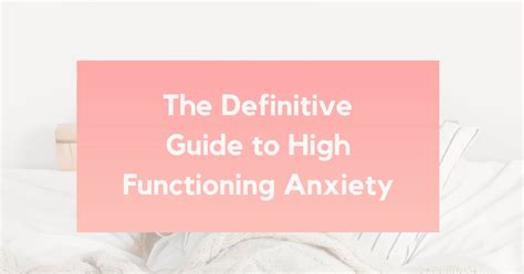 How To Sleep With High Functioning Anxiety