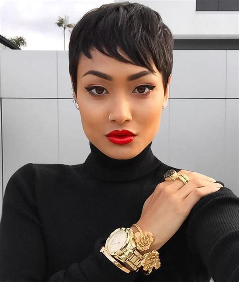  79 Gorgeous How To Sleep With Pixie Cut Black Hair For New Style