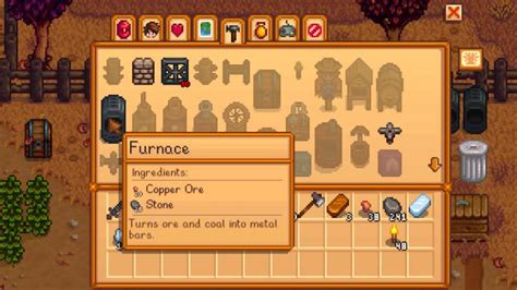 how to smelt copper in stardew valley