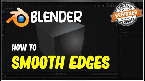 How To Smooth Edges In Blender 2.9
