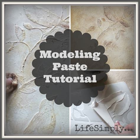 How To Smooth Modeling Paste