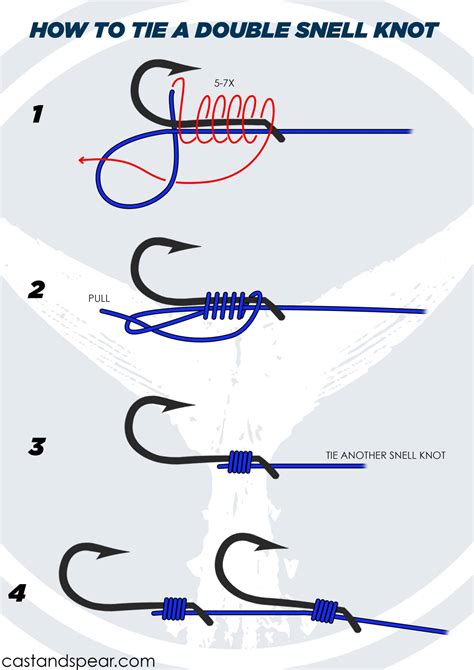 How To Snell A Double Hook Rig