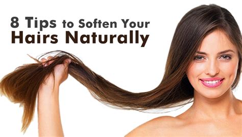 how to soften hair