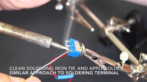 How To Solder Wire To Terminal