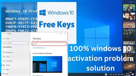 how to solve activate windows 10 problem