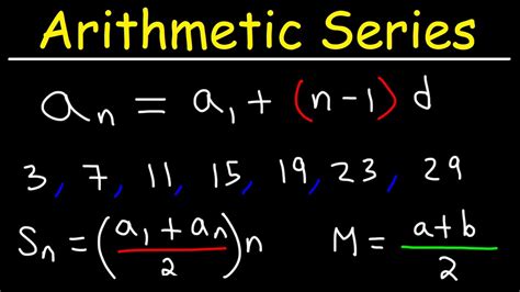 how to solve arithmetic sequence equation