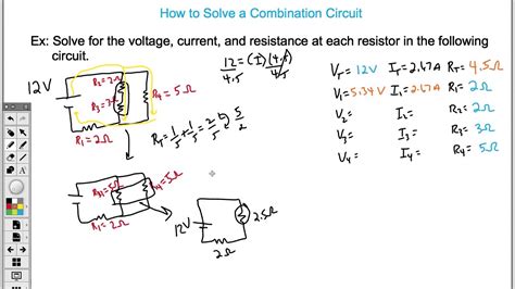 How To Solve Combination Circuit Problems