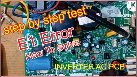 How To Solve E1 Error In Ac
