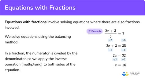 how to solve equations with fractions and decimals