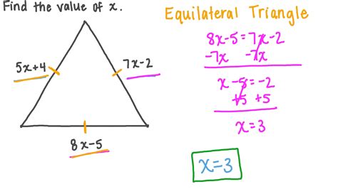 how to solve equilateral triangle problems