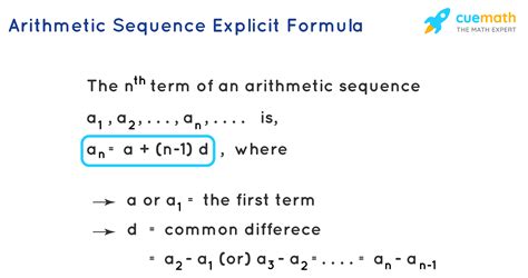 how to solve explicit formula for arithmetic sequence