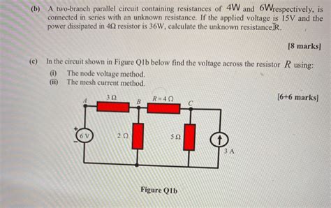 How To Solve For Missing Resistance In Parallel Circuit