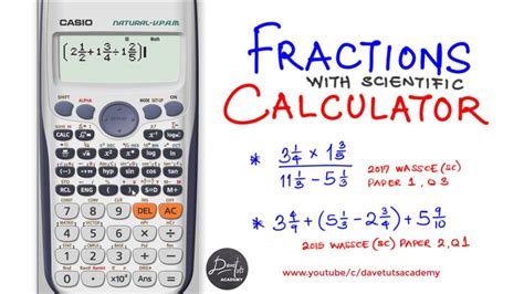 how to solve fractions on a calculator