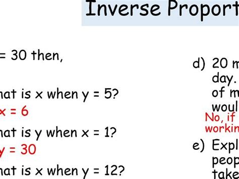how to solve inverse proportion word problems