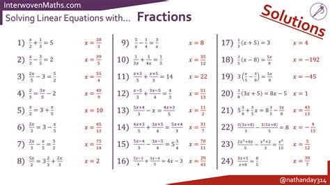 how to solve linear equations with fractions and decimals