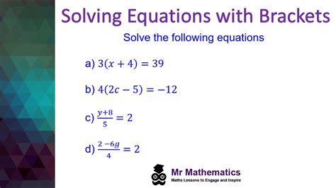 how to solve math problems in brackets