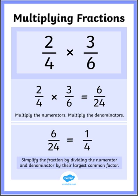 how to solve multiplying fractions