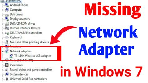 How To Solve Network Adapter Problem In Windows 7