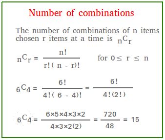 How To Solve Problems Involving Combination