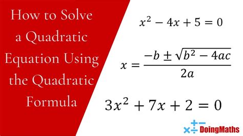 how to solve quadratic equation in mathematica