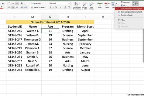 How To Sort Data Into Bins Excel
