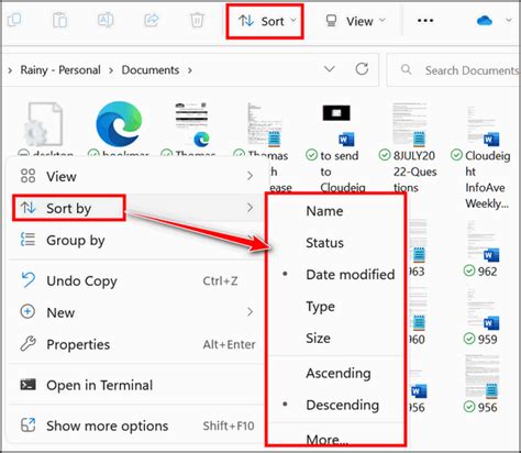 How To Sort Files On Desktop
