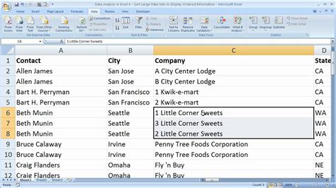 How To Sort Large Data In Excel