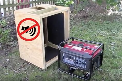 how to soundproof a portable generator