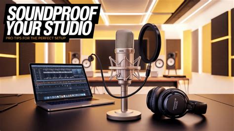How To Soundproof A Studio