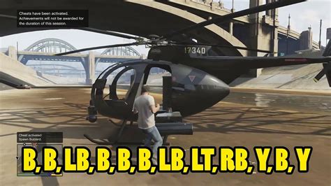 how to spawn a helicopter in gta five cheat code