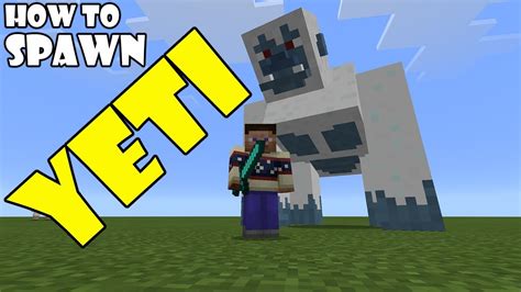 How To Spawn A Yeti In Minecraft