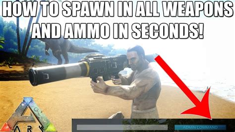 How To Spawn Ammo In Ark