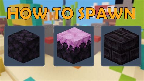 How To Spawn Blocks In Bedwars