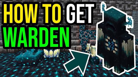 how to spawn warden with command blocks